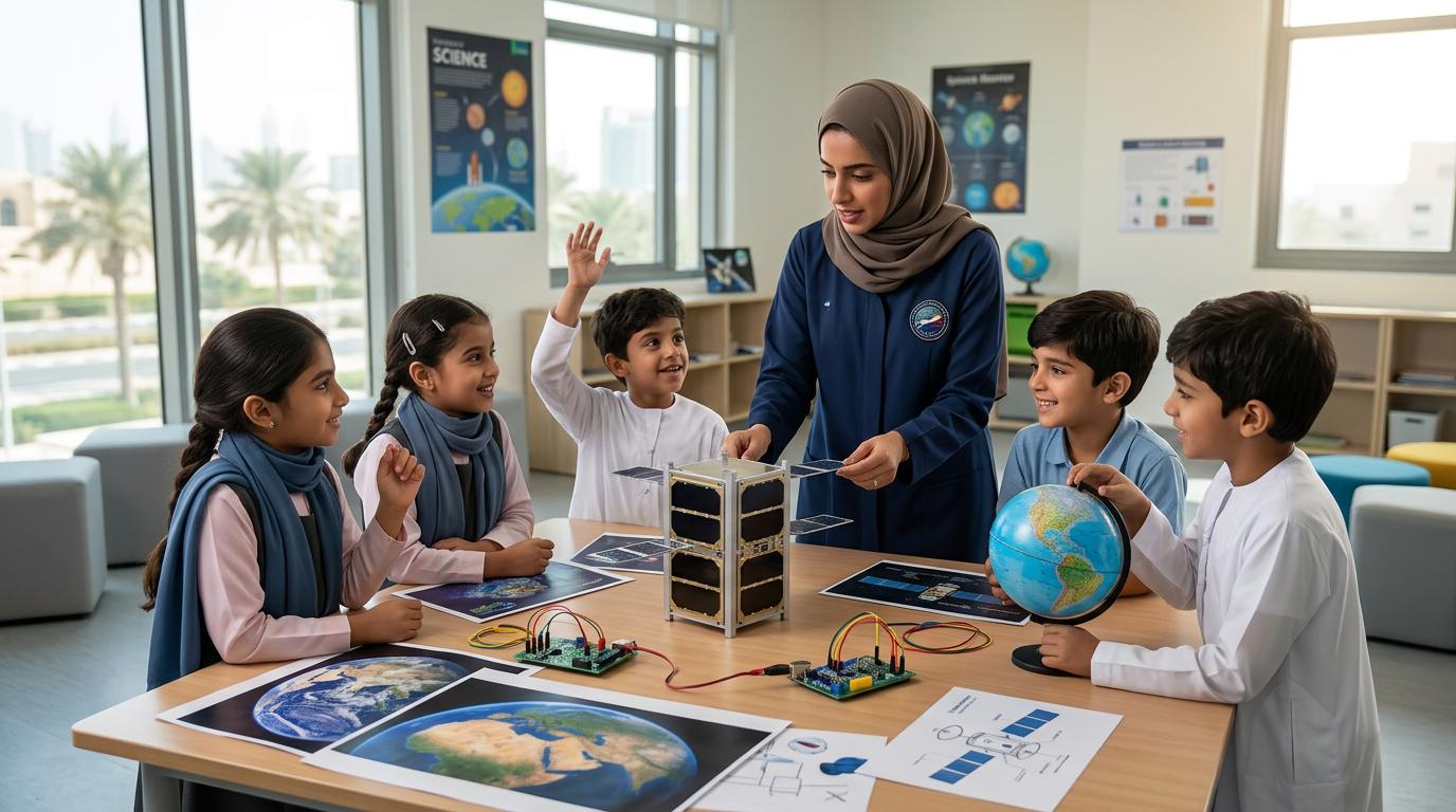 Orbital Space STEAM classroom education