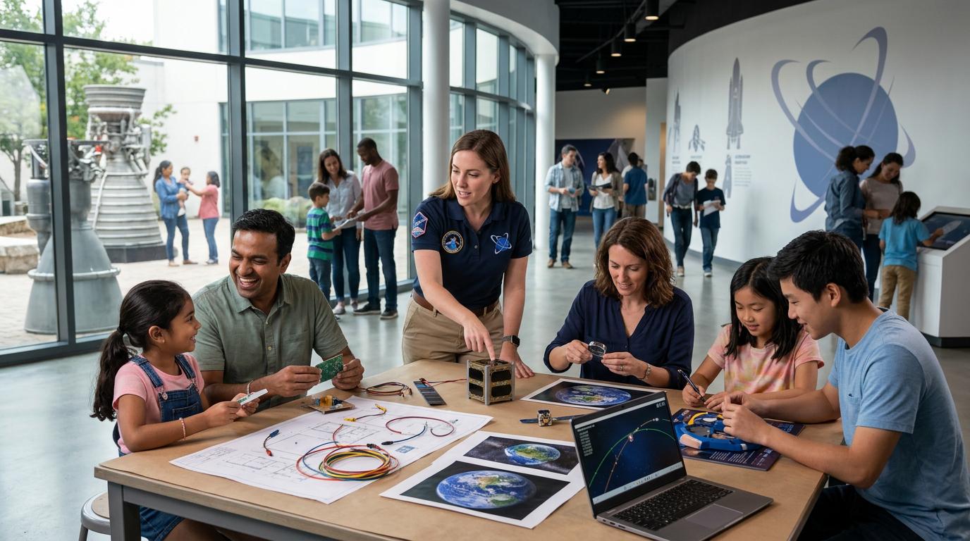 Orbital Space family CubeSat workshop
