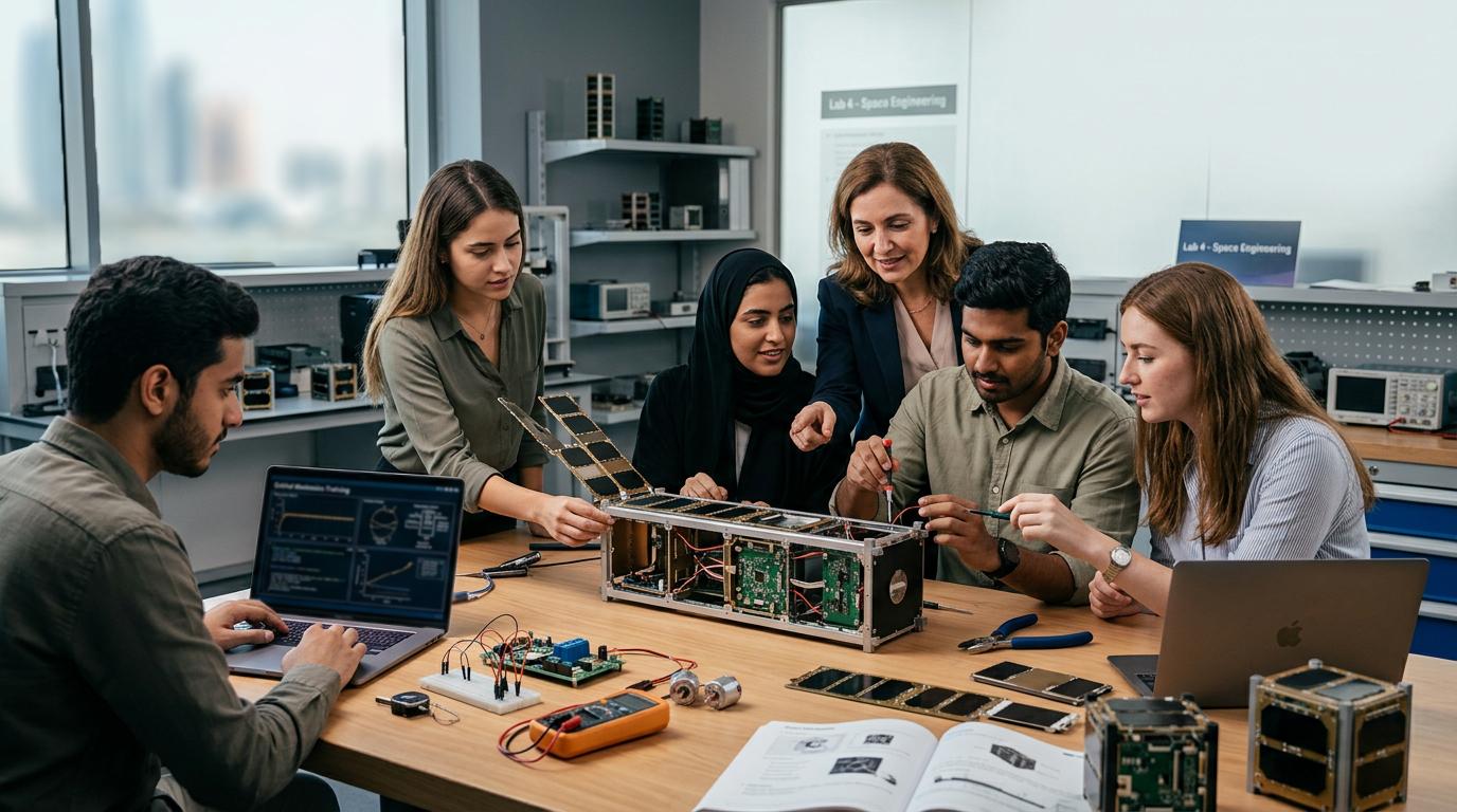 Code In Space — engineering lab